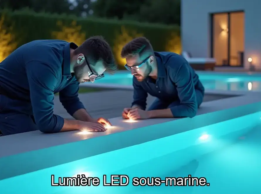 Éclairage subaquatique LED pour piscine et spa