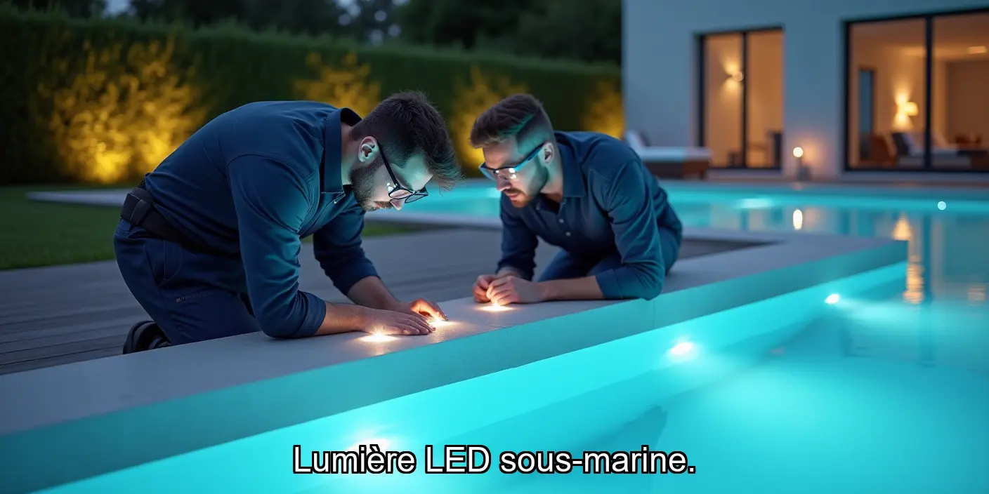 Éclairage subaquatique LED pour piscine et spa