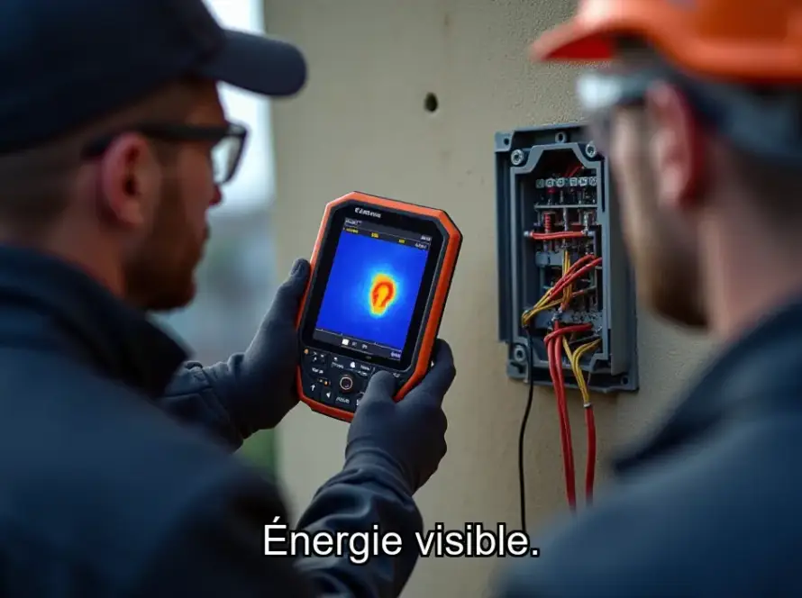 Fonctionnement de la caméra thermique