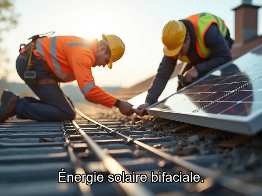 Installation et Maintenance des Panneaux Solaires Bifaciaux