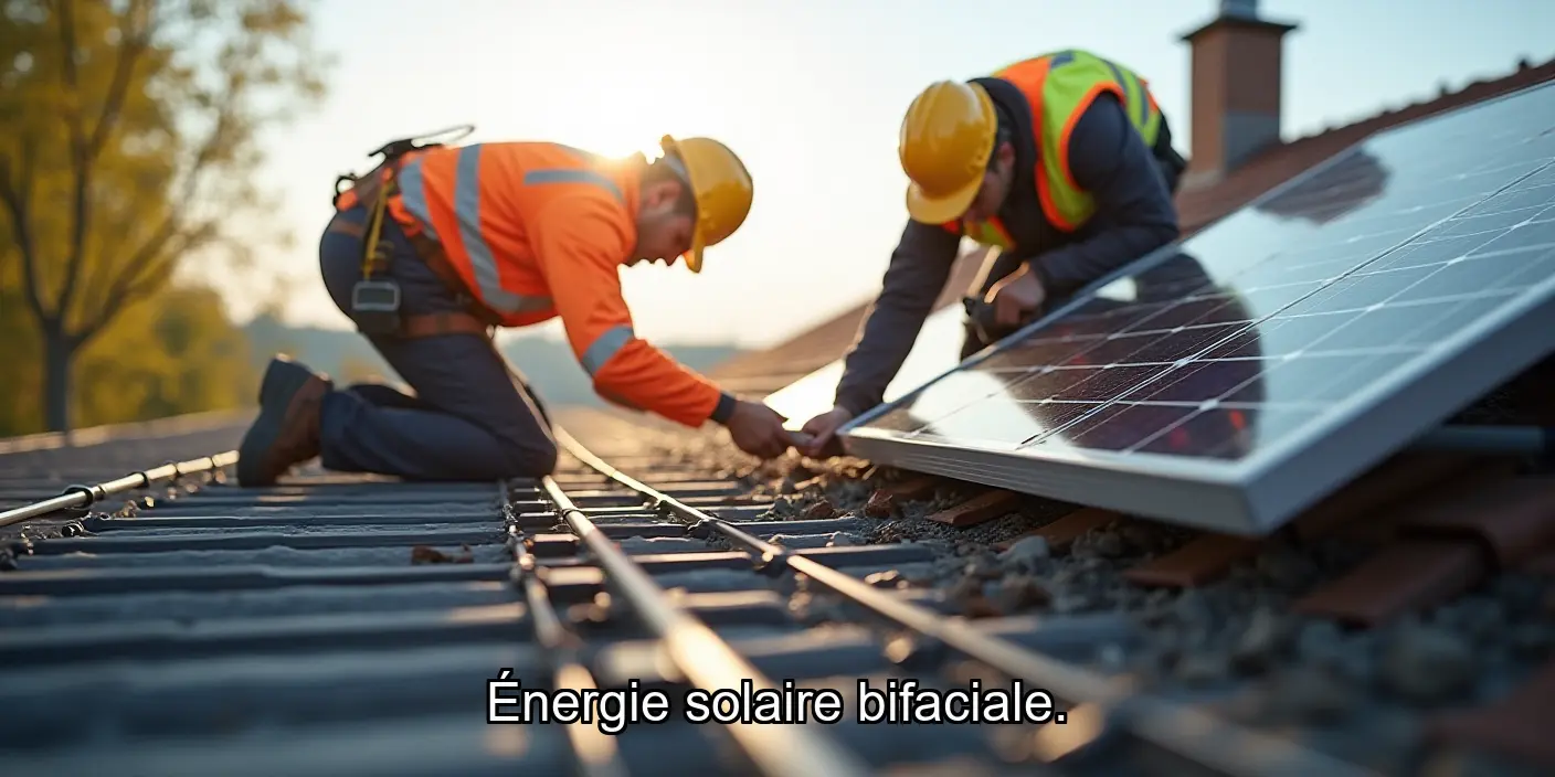 Installation et Maintenance des Panneaux Solaires Bifaciaux