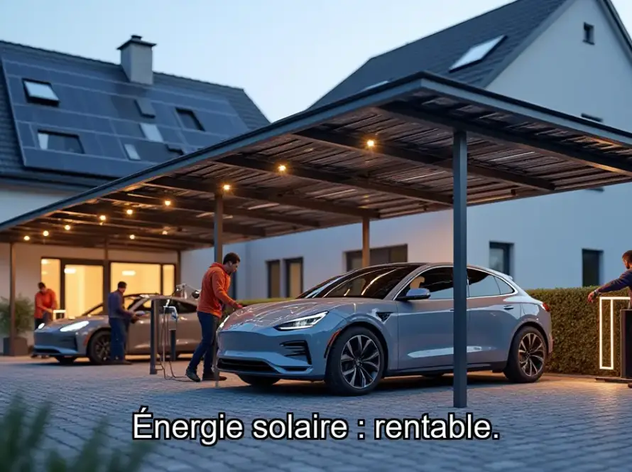 Les Avantages Économiques d’un Carport Solaire à Renaix