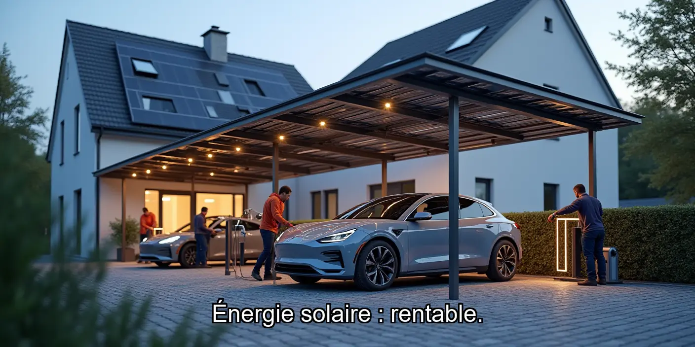 Les Avantages Économiques d’un Carport Solaire à Renaix
