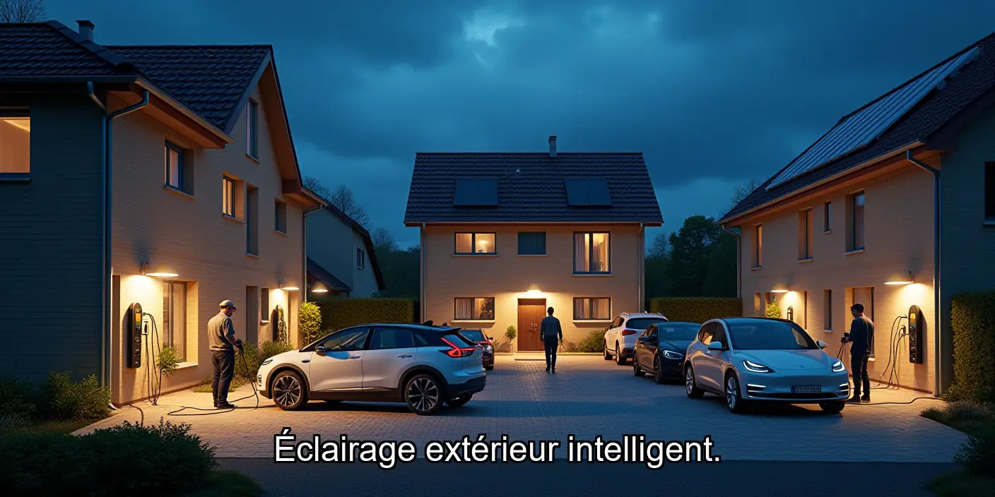 Les différents types d’éclairage extérieur intelligent